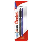 Pentel Bx467 kynä 0,7 mm, 2 kpl. musta sininen