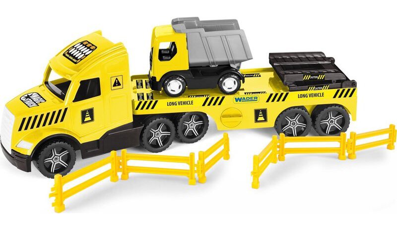 Wader Magic Truck Technic: Lava-auto kippillä – kuva 1/3
