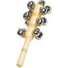 Musiikkiväline - GOKI - Musiikkitikku 13 kelloa - 18,5 cm - Puu - Lapsille 3 vuotta+
