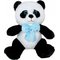 Pehmo panda 20cm sinisellä rusetilla – kuva 1