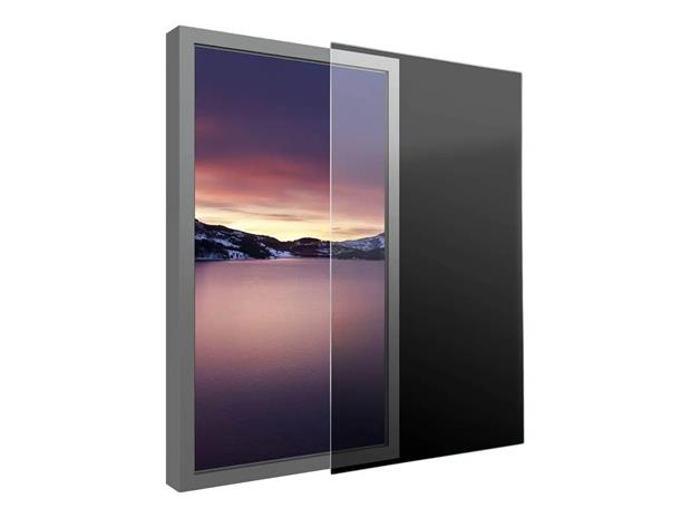 Multibrackets M Pro Series - mounting component - for enclosure - transparent - Max - recommended for 75"
