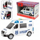 Interaktiivinen poliisiauto avattavilla ovilla, 1:16