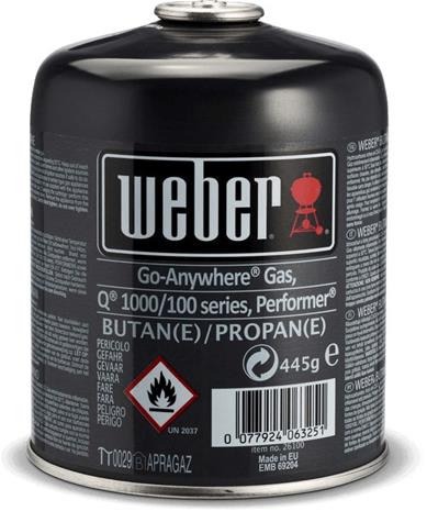 Weber, kaasusäiliö 445 g