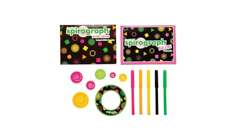 Spirograph Dante Hasbro - Neon luova piirustussarja Sp104