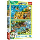 Trefl 34445 puzzle Jigsaw puzzle 70 pc(s) Cartoons