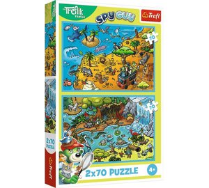 Trefl 34445 puzzle Jigsaw puzzle 70 pc(s) Cartoons