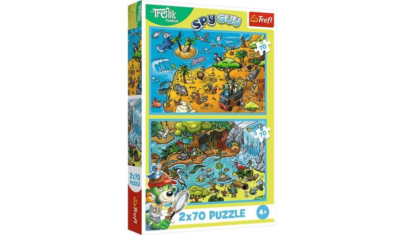 Trefl 34445 puzzle Jigsaw puzzle 70 pc(s) Cartoons