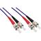 InLine Fiber Optical Duplex Cable ST/ST 50/125µm OM4 2m – kuva 2