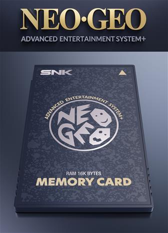 NEOGEO AES+ Memory Card, muistikortti