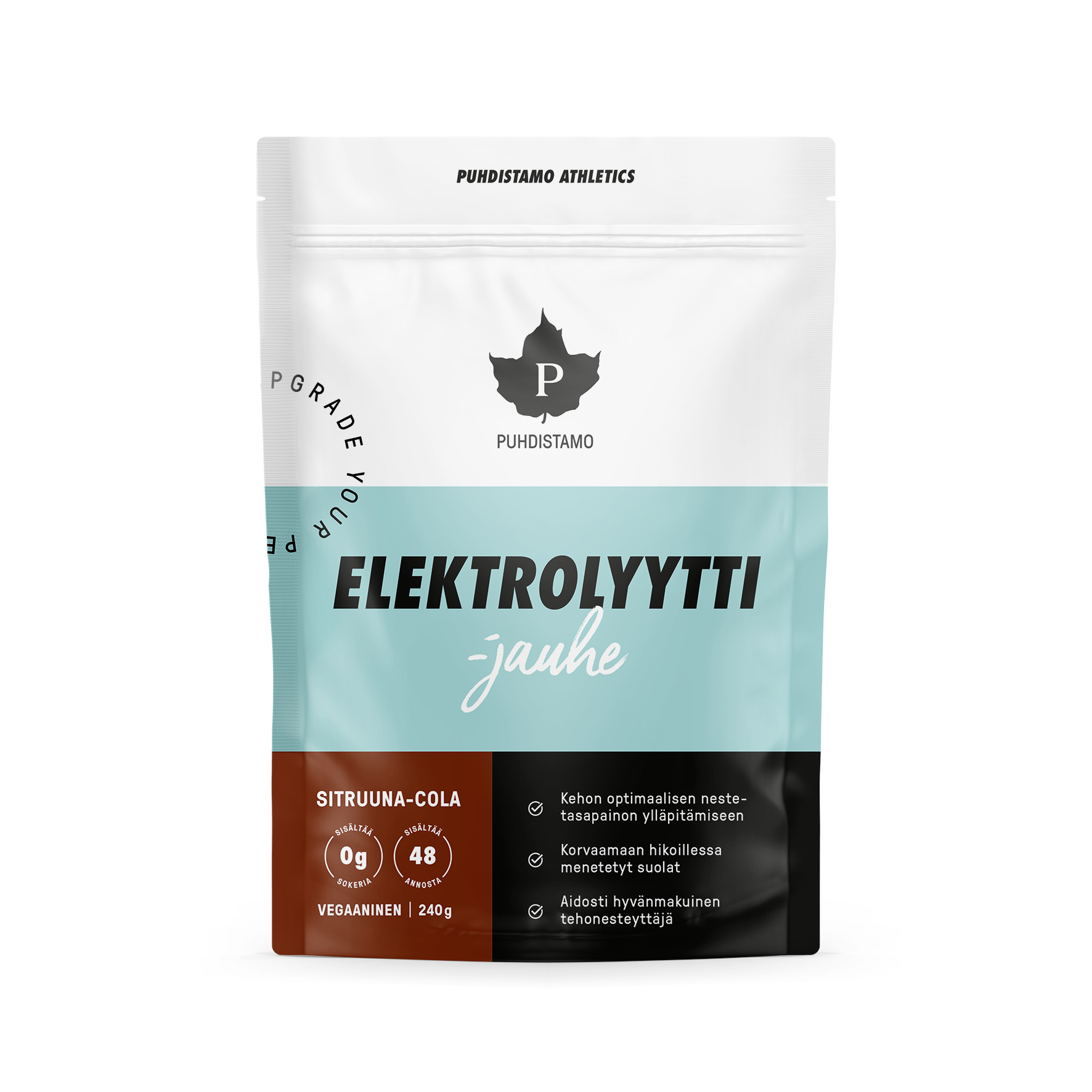 Puhdistamo elektrolyyttijauhe, sitruuna-cola, 240 g