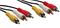InLine video / audio cable - composite video / audio - 2 m – kuva 2