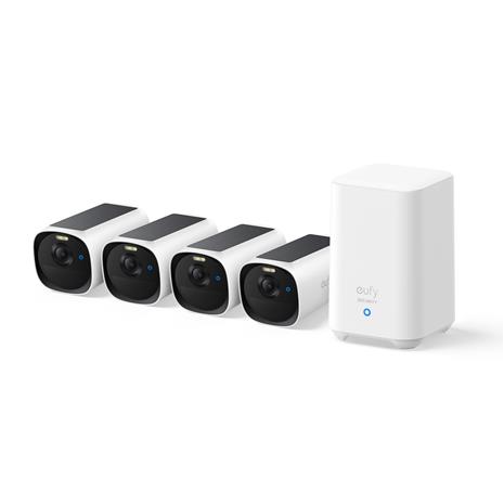 Anker EufyCam 4x E40 + HomeBase 2 16GB | Human detection
