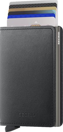 Secrid Slimwallet Mirum -lompakko, musta
