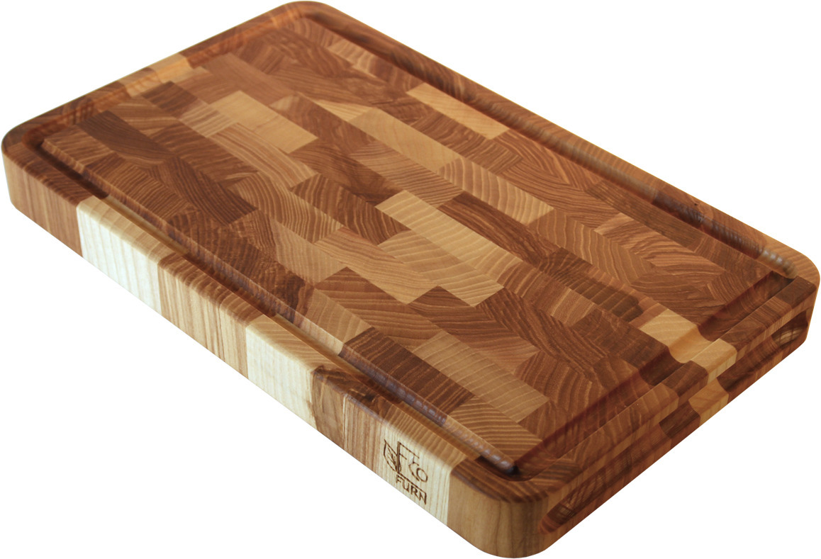 EcoFurn leikkuulauta, 40 x 25 cm, saarni