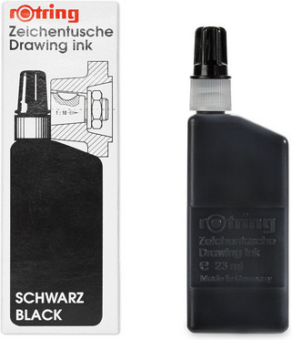 Rotring Ink bottle 23 ml - Black