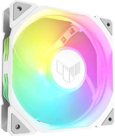ASUS TUF GAMING TR120 ARGB REVERSE 1-pack White Computer case Air cooler 12 cm