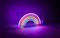 Fuj:tech Neon Rainbow -LED pöytä- tai seinävalaisin – kuva 2