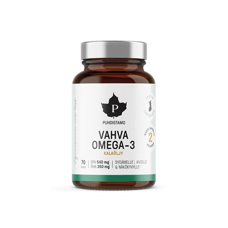 Puhdistamo Vahva Omega -3, 140 kaps