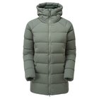 Montane F Tundra Hoodie, untuvatakki, naiset, vihreä