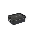 Lifeventure Stainless Steel Mess Tin Container, eväsrasia, musta