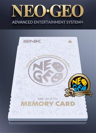 NEOGEO AES+ Memory Card, muistikortti