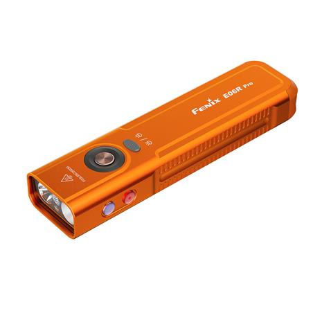 Fenix E06R PRO taskulamppu, oranssi, 1600 lm