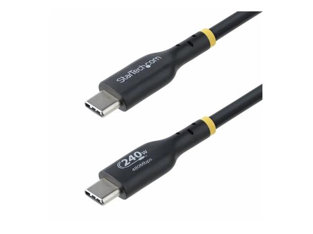 StarTech.com 3m USB C Charging Cable USB-IF Certified USB-C Cable 240W - USB-C cable - 24 pin USB-C to 24 pin USB-C - 3 m