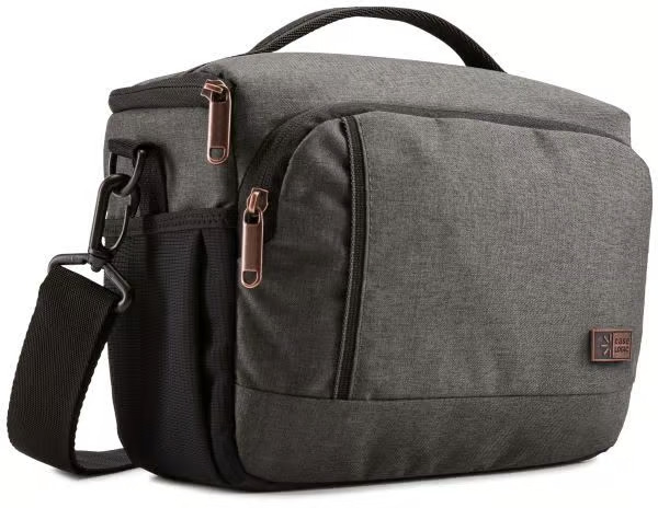 Case Logic Era CECS-103 Obsidian Toploader case Grey – kuva 5/8
