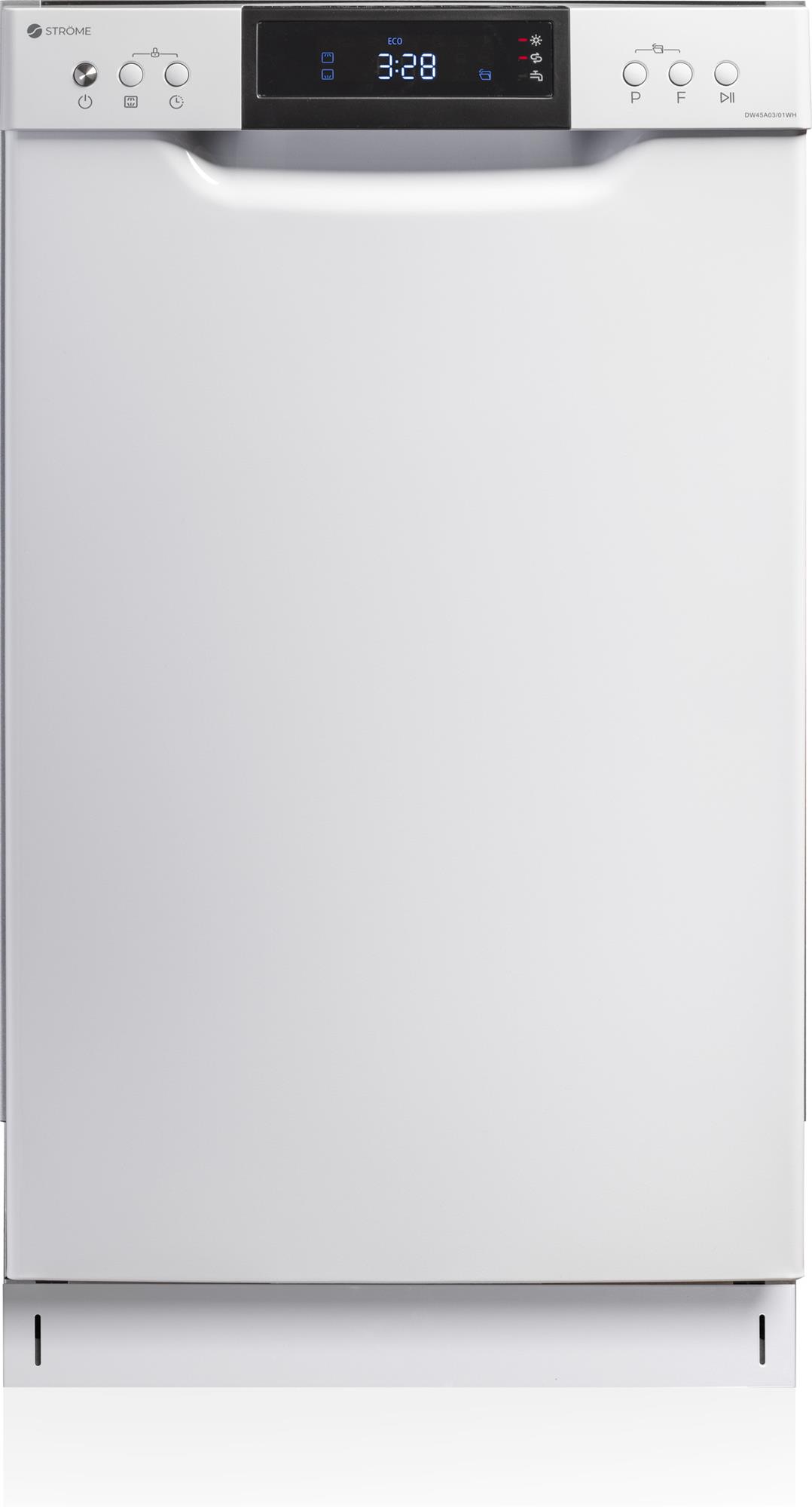 Ströme DW45A03/01WH astianpesukone, valkoinen