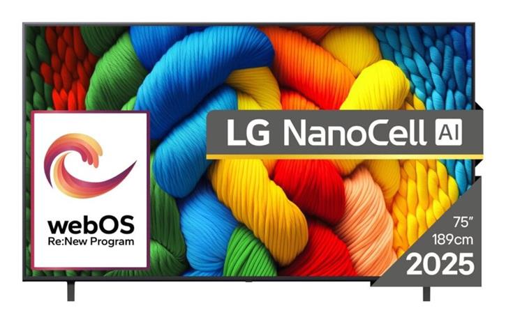 LG 75NANO80A (75"), LED-televisio