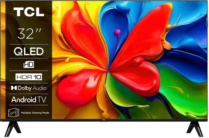 TCL 32" V4C â€“ HD Ready Android QLED TV