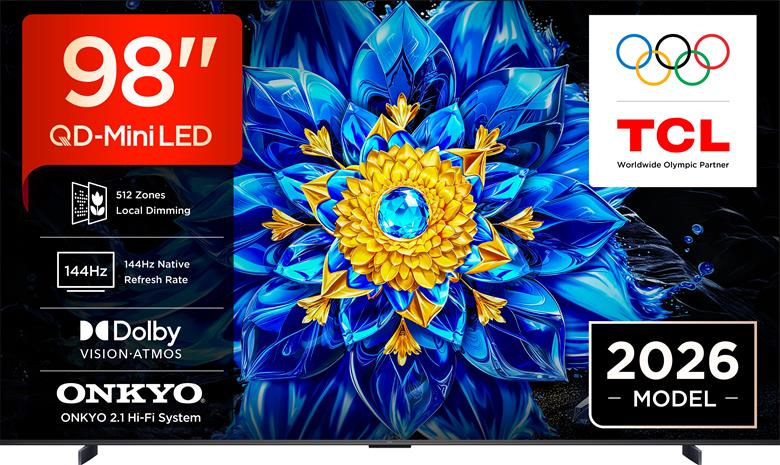 TCL 98P8L (98"), QLED-televisio