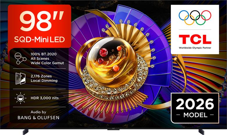 TCL 98C7L (98"), LED-televisio