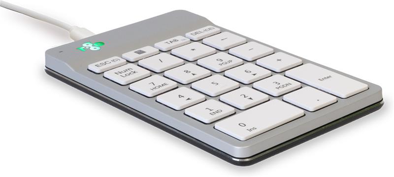 R-Go Numpad Break (Numeric Keypad), Wired - White