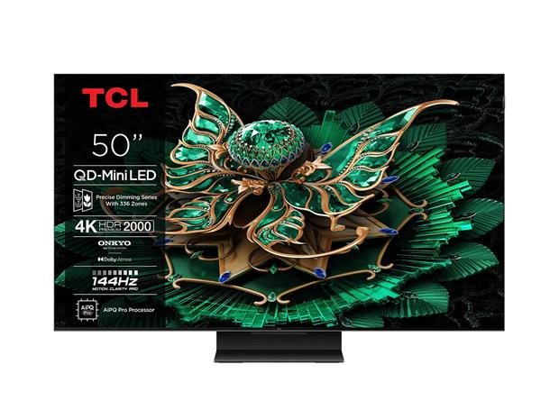 TCL 50C79K (50"), LED-televisio