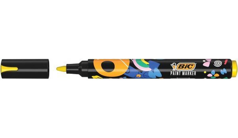 Bic Intensity akryylimerkit, 12 kpl, 6 väriä