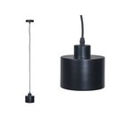 E27 LED Elza x1 riippuva kattovalaisin - Musta