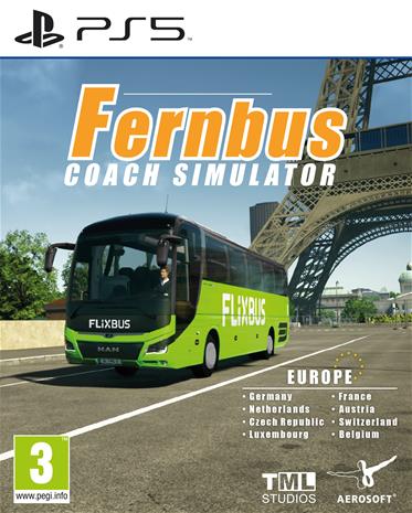 Fernbus Coach Simulator, PS5 -peli