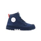 Lasten saappaat Palladium Pampa Hi Cuff WPS _ tummansininen