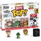 Figuurisetti Funko Bitty POP! Toy Story - Woody, Toy Story Woody, Slinky Dog, Rex 4 kpl