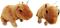 Ziki Capybara pehmo 14cm – kuva 1