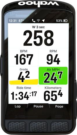 Wahoo ELEMNT ACE GPS pyörätietokone