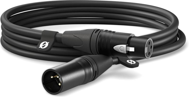 Vaijeri XLR 3m, musta