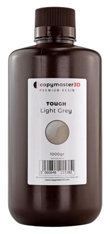 Copymaster3d Tough Uv Abs Like Resin - 1 Kg - Light Grey