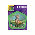 Deluxebase 3D LiveLife Stickers Tiger Lily tarrat