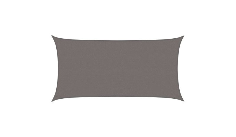 vidaXL Aurinkovarjolaudat Vaaleanharmaa 2,5 x 6 m HDPE