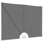 vidaXL Parvekkeen yksityisyyden suoja 200 x 400 cm Polyesteri