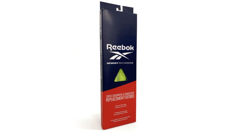 Reebok RBMT MemoryTech Massage Pohjalliset vihreä 42 – kuva 1/1