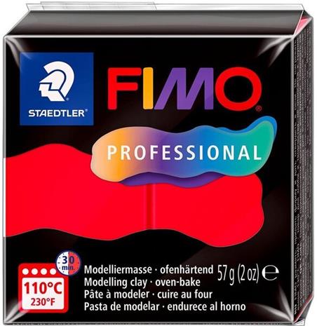Fimo Mod. clay FIMO prof 57g red