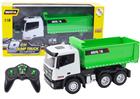 Etäohjattava kuorma-auto 1:18, vihreä